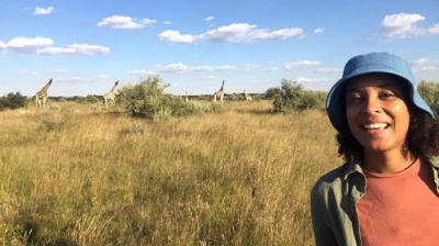 Pia und die wilde Natur