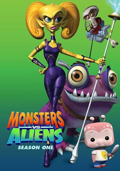 Monsters vs. Aliens filmas online