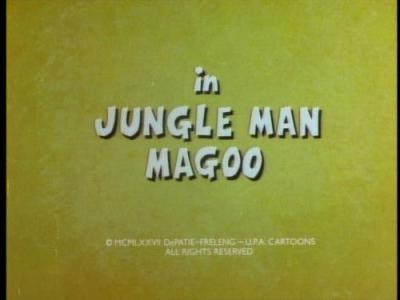 What's New, Mr. Magoo?