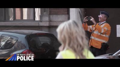 En route avec la police locale