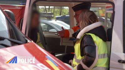 En route avec la police locale