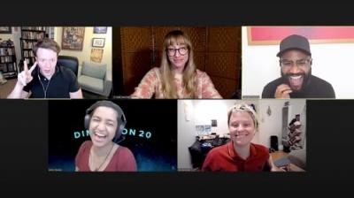 Dimension 20's Adventuring Party