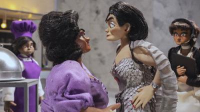 Women Wearing Shoulder Pads