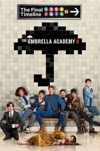 Skėčio akademija filmas online