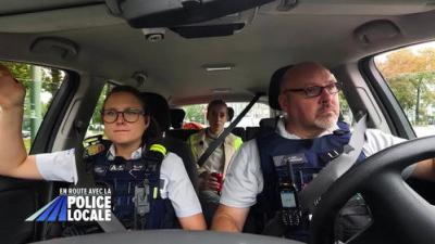 En route avec la police locale