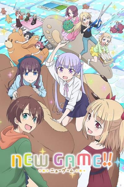 NEW GAME! filmas online