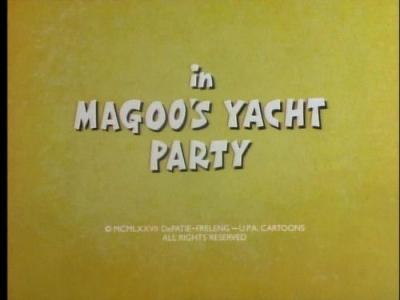 What's New, Mr. Magoo?