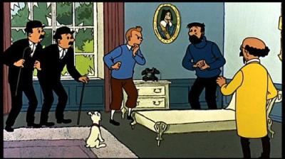 Les Aventures de Tintin, d'après Hergé