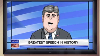 Our Cartoon President