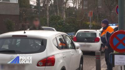 En route avec la police locale
