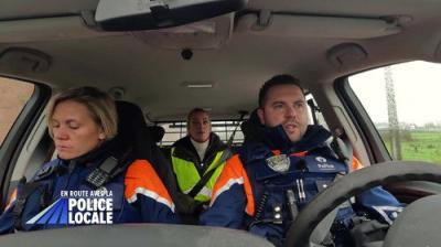 En route avec la police locale