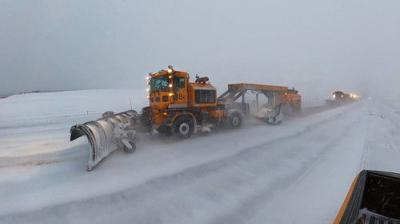 Ice Airport Alaska
