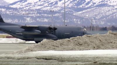 Ice Airport Alaska